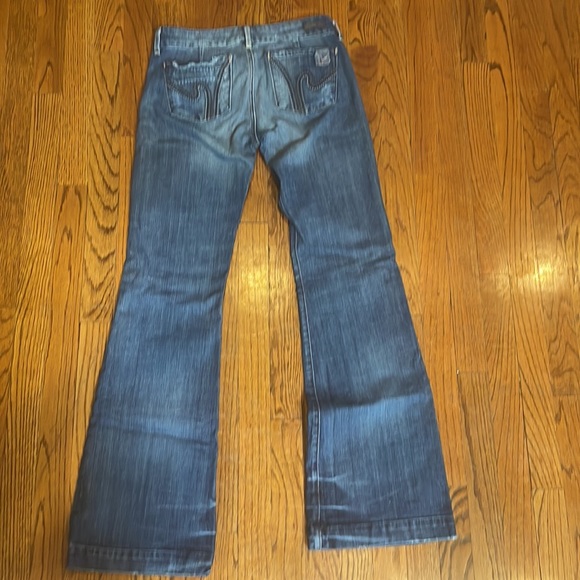 Citizens of Humanity low waist full leg stretch jeans - Picture 4 of 7